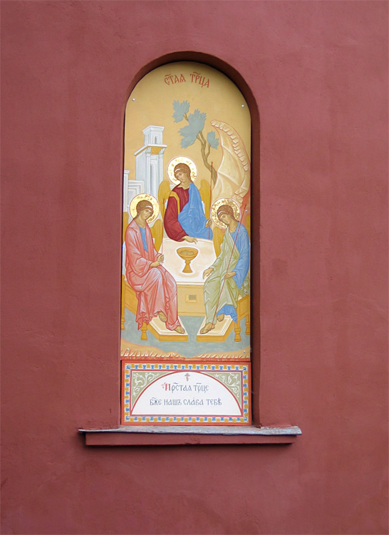 Беговой. Церковь Троицы Живоначальной при бывшей Черкасской богадельне. архитектурные детали, 		      