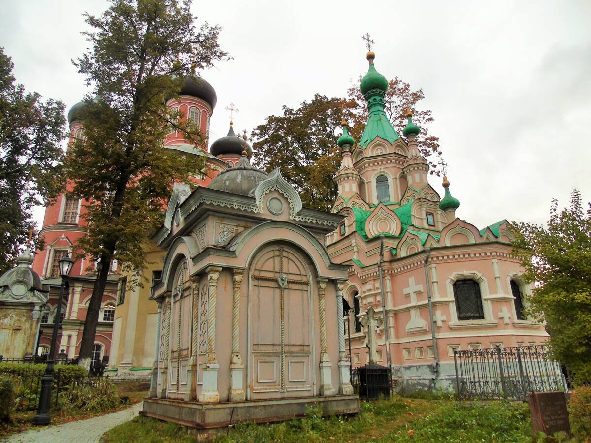 Донской монастырь. Церковь Иоанна Лествичника, Донской (Южный административный округ (ЮАО), г. Москва). фасады