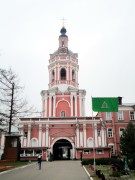 Донской монастырь.  Церковь Захарии и Елисаветы под колокольней, , Москва, Южный административный округ (ЮАО), г. Москва