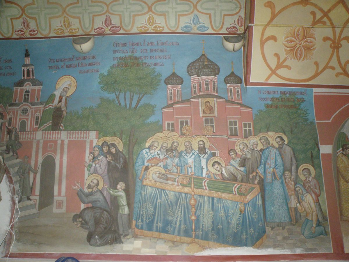 Донской монастырь.  Церковь Захарии и Елисаветы под колокольней, Донской (Южный административный округ (ЮАО), г. Москва). архитектурные детали