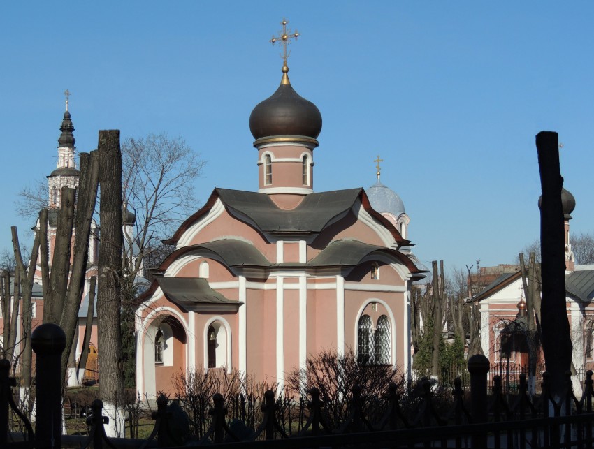 Донской. Донской монастырь. Церковь Александра Невского. фасады