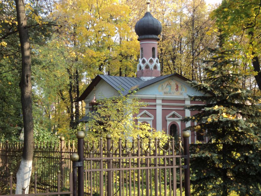 Донской. Донской монастырь. Церковь Александра Невского. общий вид в ландшафте