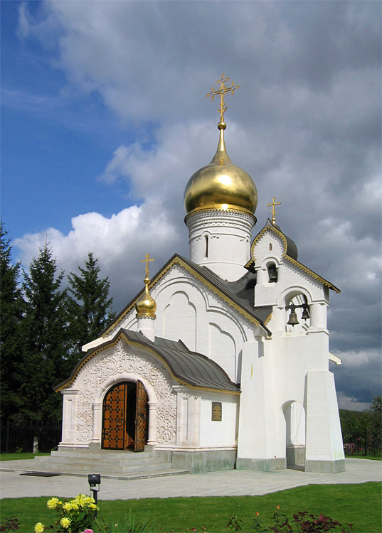 Церковь Уара Египетского на Машкинском кладбище, Молжаниновский (Северный административный округ (САО), г. Москва). фасады