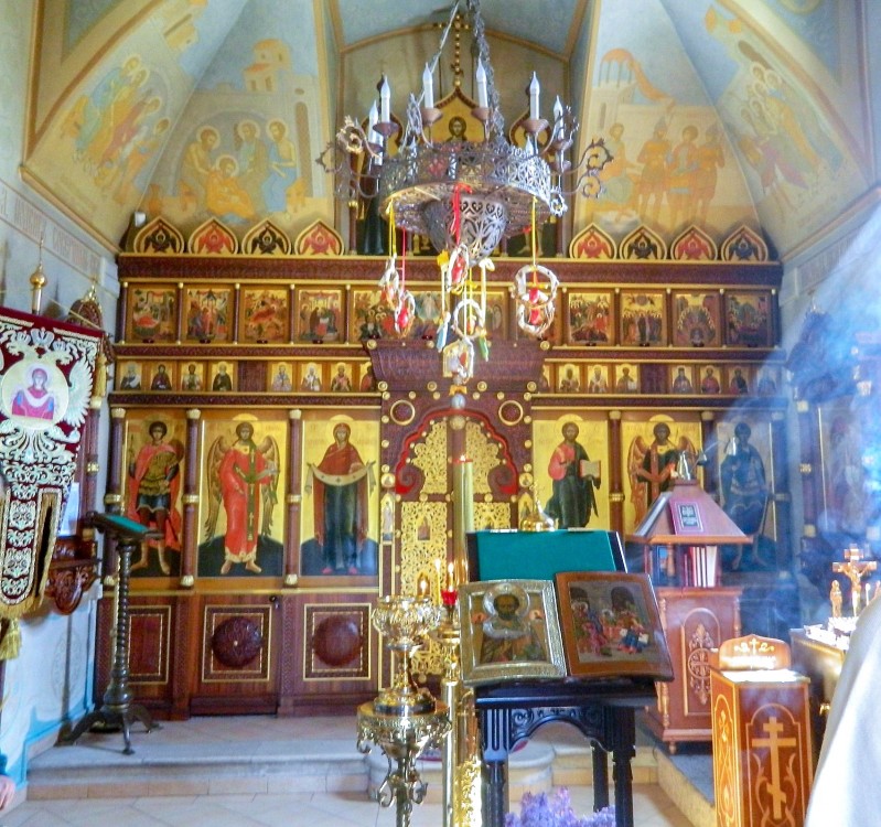 Церковь Уара Египетского на Машкинском кладбище, Молжаниновский (Северный административный округ (САО), г. Москва). интерьер и убранство