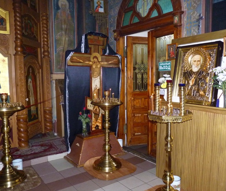 Церковь-памятник Николая Чудотворца, Красноярск (Красноярск, город, Красноярский край). интерьер и убранство