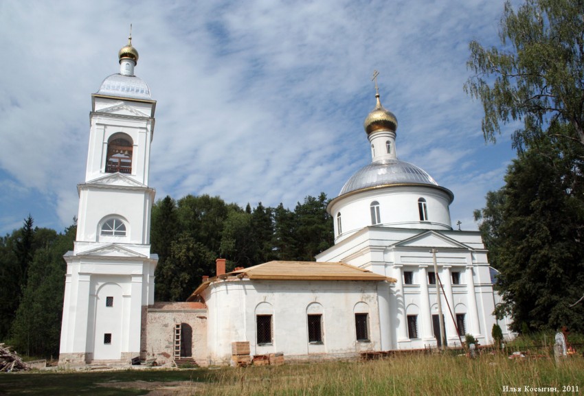 Церковь Андрея Первозванного, Андреевский погост, урочище (Киржачский район, Владимирская область). фасады