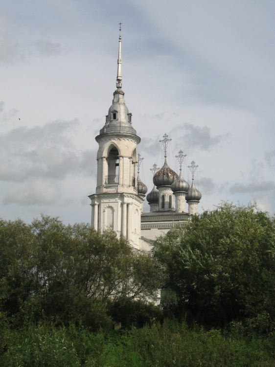 Церковь Сретения Господня, Вологда (Вологда, город, Вологодская область). фасады, Вид с реки Вологда