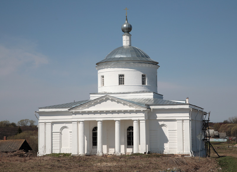 Кабанское. Церковь Рождества Пресвятой Богородицы. фасады