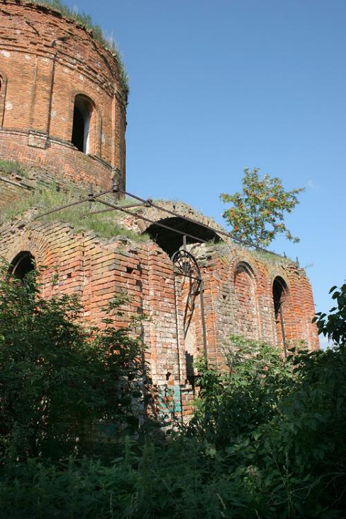 Церковь Илии Пророка, Местничи (Мещовский район, Калужская область). архитектурные детали