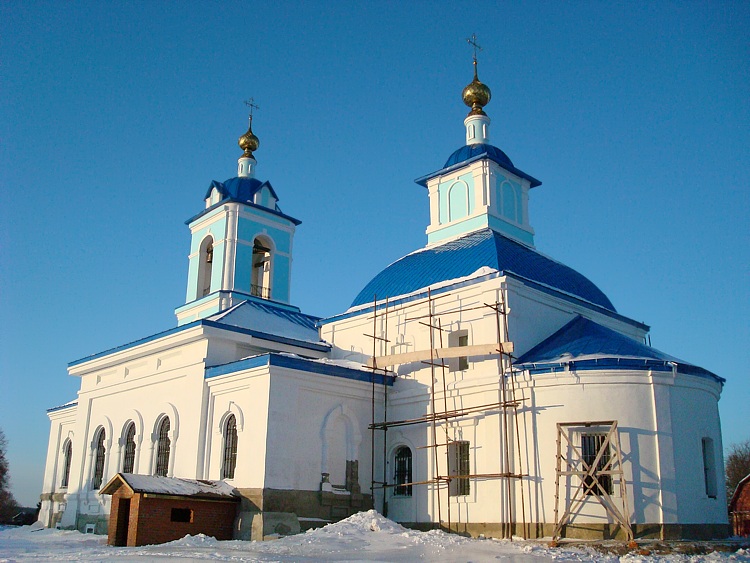 Церковь Рождества Пресвятой Богородицы, Ивановское (Жуковский район, Калужская область). фасады