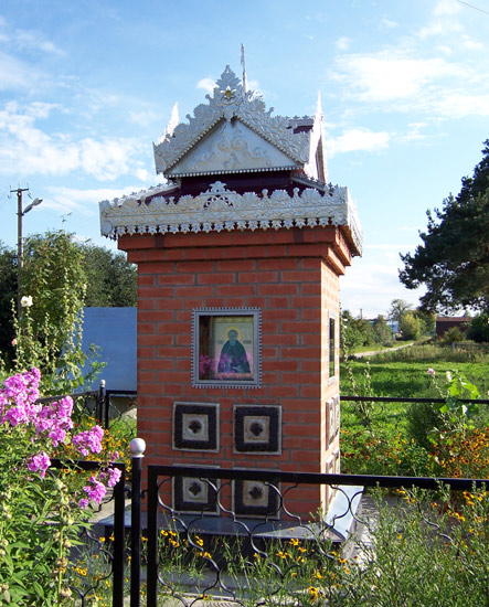 Часовня Сергия Радонежского, Боровково (Богородский городской округ, Московская область). фасады, вид с севера