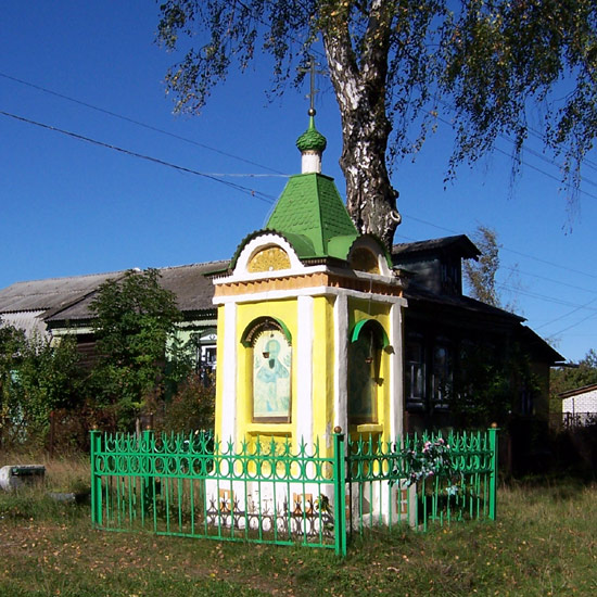 Карабаново. Неизвестная часовня. фасады, вид с юго-востока