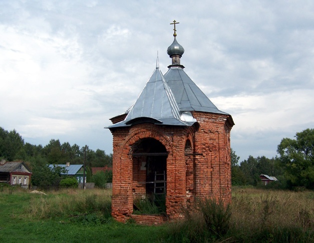 Барсково. Часовня Николая Чудотворца. фасады, вид с запада