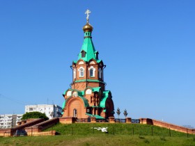 Красноярск. Церковь-памятник Николая Чудотворца