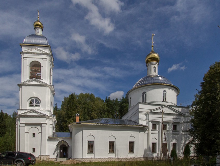 Андреевский погост, урочище. Церковь Андрея Первозванного. фасады