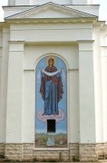 Церковь Андрея Первозванного, Западный фасад  первого яруса колокольни<br>, Андреевский погост, урочище, Киржачский район, Владимирская область