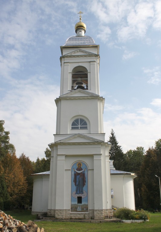 Церковь Андрея Первозванного, Андреевский погост, урочище (Киржачский район, Владимирская область). фасады, Колокольня, вид с запада