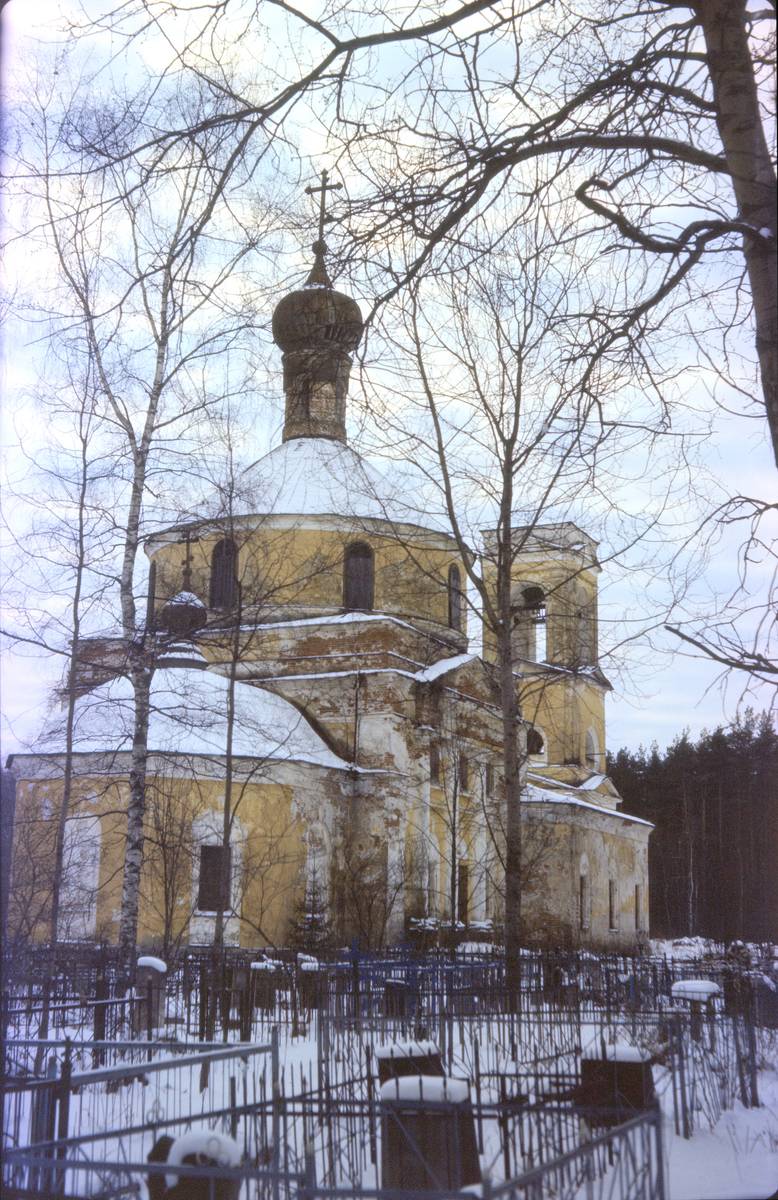 фасады. Церковь Андрея Первозванного, Андреевский погост, урочище (Киржачский район, Владимирская область)