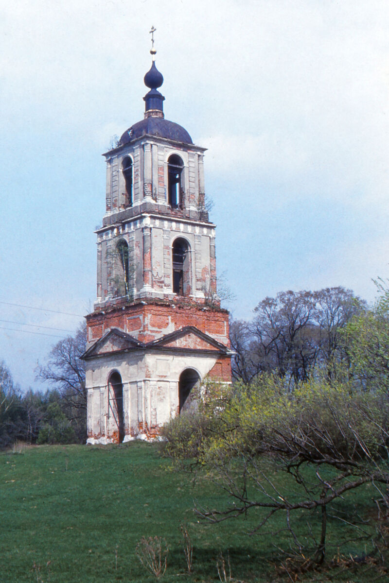 Аргуново, урочище. Колокольня церкви Николая Чудотворца. фасады