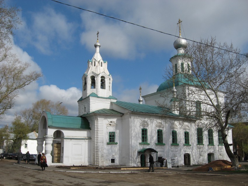 Церковь Покрова Пресвятой Богородицы на Торгу, Вологда (Вологда, город, Вологодская область). общий вид в ландшафте, Вид с юго-запада