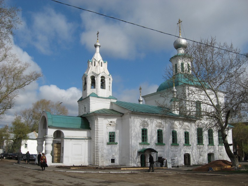 Вологда. Церковь Покрова Пресвятой Богородицы на Торгу. общий вид в ландшафте, Вид с юго-запада