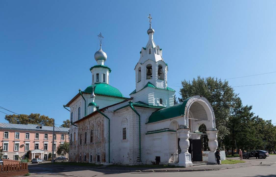 Вологда. Церковь Покрова Пресвятой Богородицы на Торгу. фасады