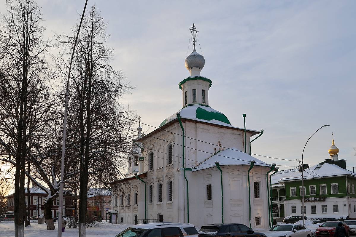 фасады. Церковь Покрова Пресвятой Богородицы на Торгу, Вологда (Вологда, город, Вологодская область)