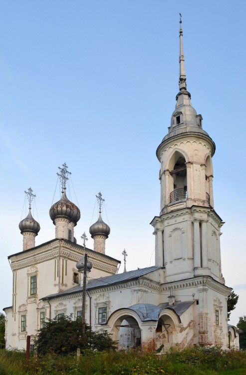 Церковь Сретения Господня, Вологда (Вологда, город, Вологодская область). фасады, Вид с северо-запада