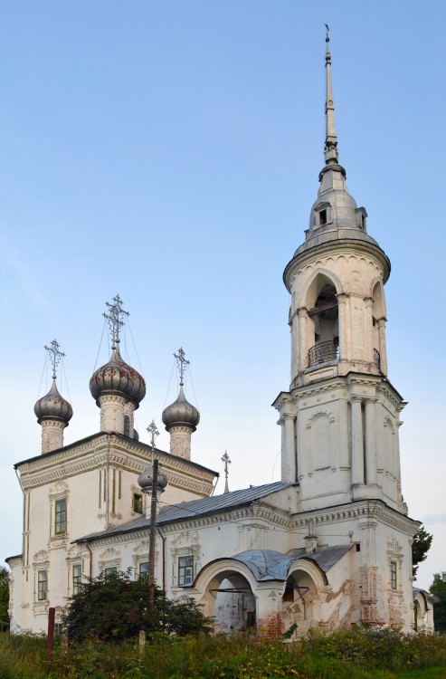 Вологда. Церковь Сретения Господня. фасады, Вид с северо-запада