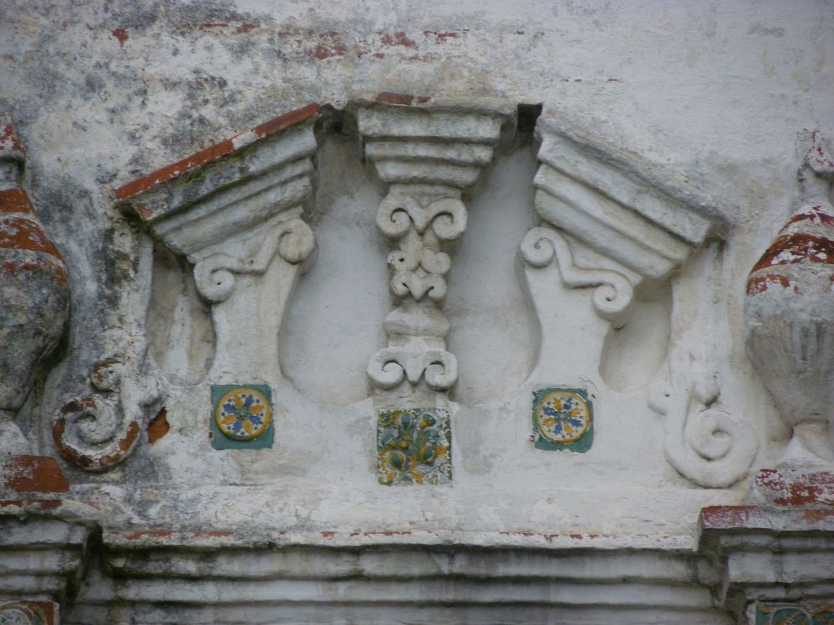 архитектурные детали. Церковь Сретения Господня, Вологда (Вологда, город, Вологодская область)