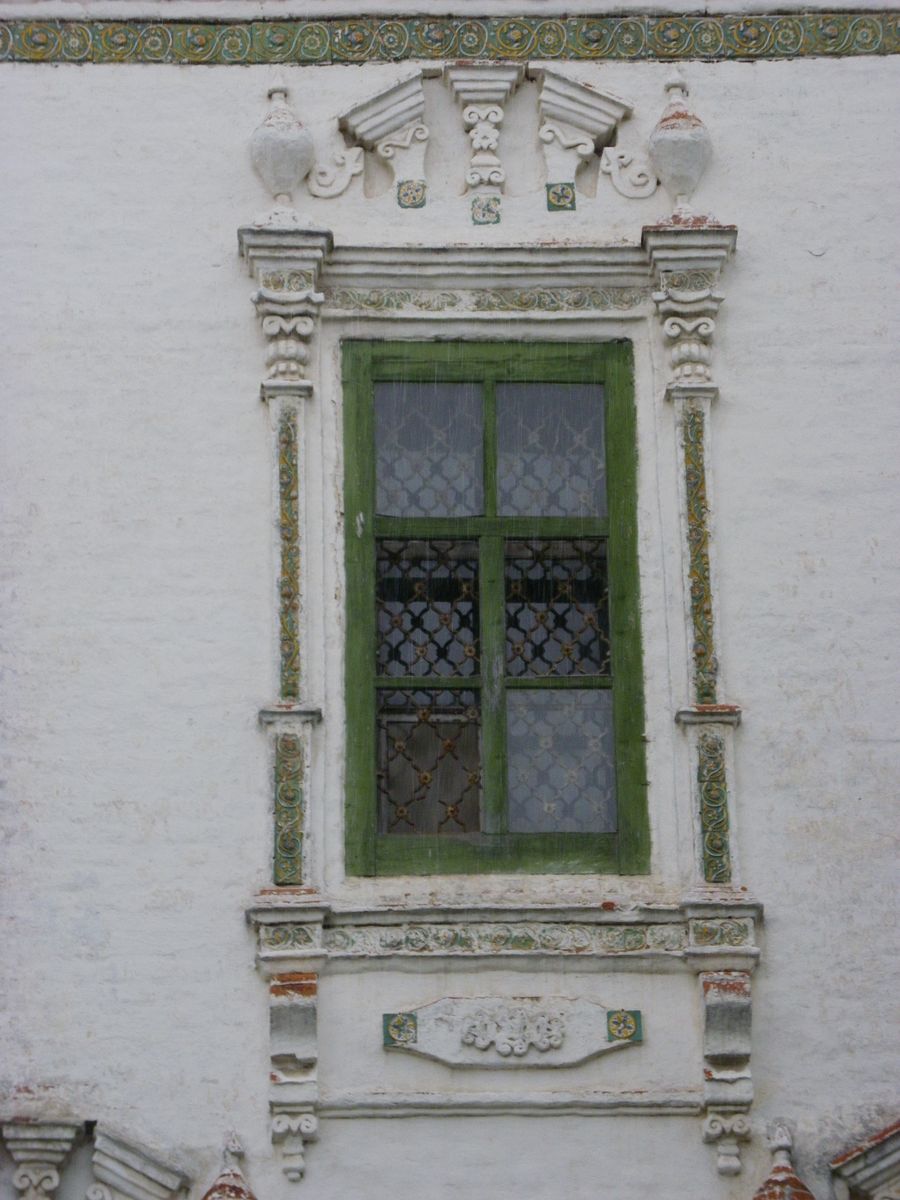 Наличник, архитектурные детали. Церковь Сретения Господня, Вологда (Вологда, город, Вологодская область)