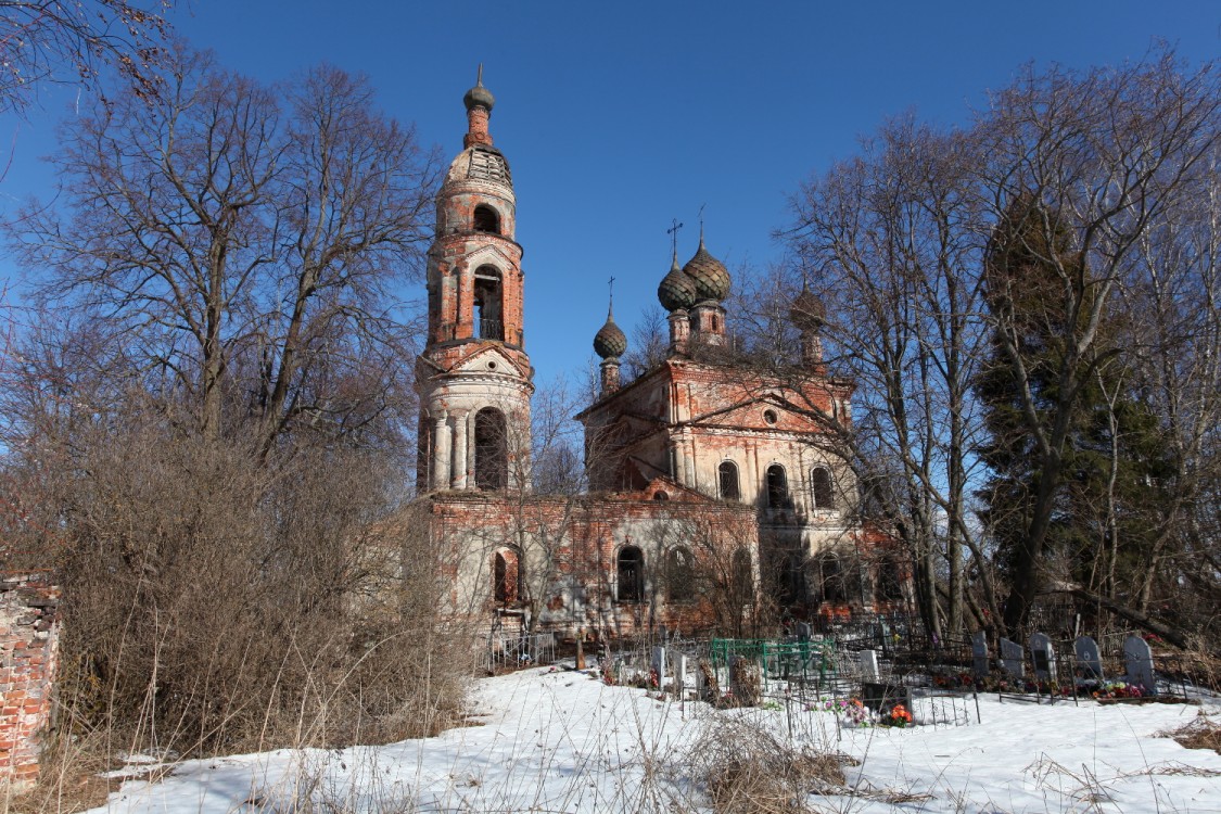 Церковь Игнатия Богоносца, Боровицы (Ростовский район, Ярославская область). фасады