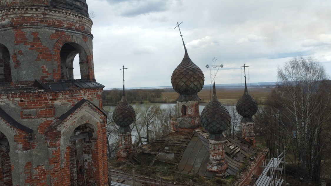 Боровицы. Церковь Игнатия Богоносца. архитектурные детали