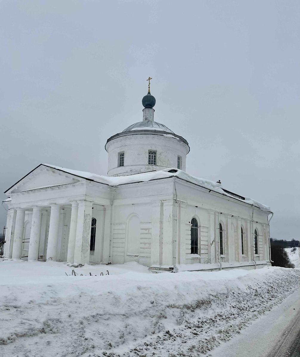 фасады. Церковь Рождества Пресвятой Богородицы, Кабанское (Переславский район и г. Переславль-Залесский, Ярославская область)