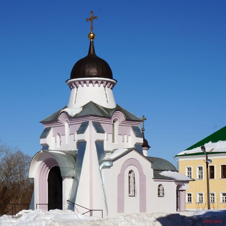 Тверь. Христорождественский монастырь. Церковь Царственных страстотерпцев. фасады