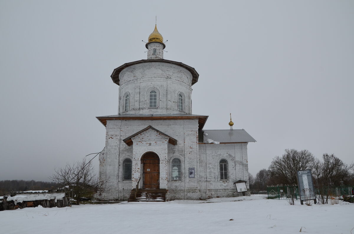 Церковь Илии Пророка, Местничи (Мещовский район, Калужская область). фасады