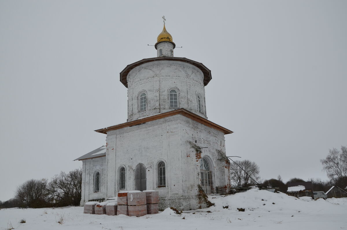 Церковь Илии Пророка, Местничи (Мещовский район, Калужская область). фасады