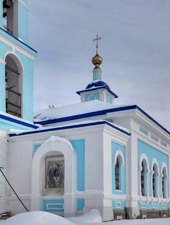 Церковь Рождества Пресвятой Богородицы, Ивановское (Жуковский район, Калужская область). архитектурные детали