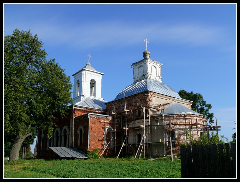 Церковь Рождества Пресвятой Богородицы, Ивановское (Жуковский район, Калужская область). фасады