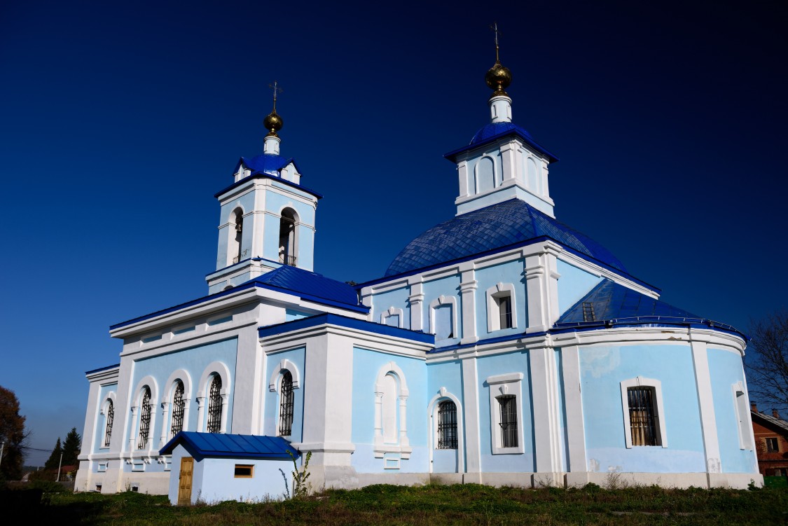 Ивановское. Церковь Рождества Пресвятой Богородицы. фасады, Ивановское. Церковь Рождества Пресвятой Богородицы