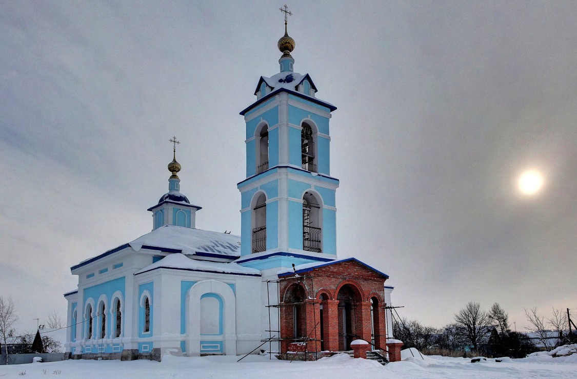 Церковь Рождества Пресвятой Богородицы, Ивановское (Жуковский район, Калужская область). фасады