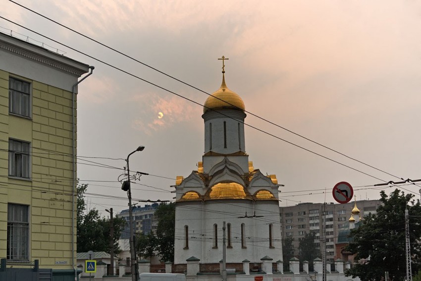 Церковь Троицы Живоначальной, Иваново (Иваново, город, Ивановская область). общий вид в ландшафте
