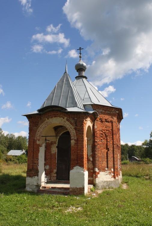 Часовня Николая Чудотворца, Барсково (Петушинский район, Владимирская область). фасады, Вид с юго-запада