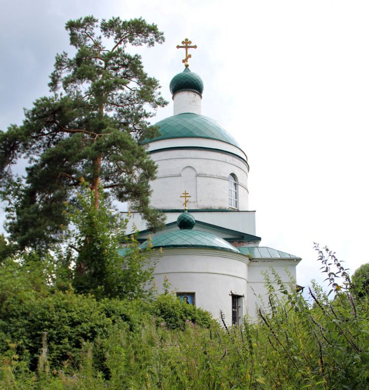 Овчинино. Церковь Николая Чудотворца. фасады