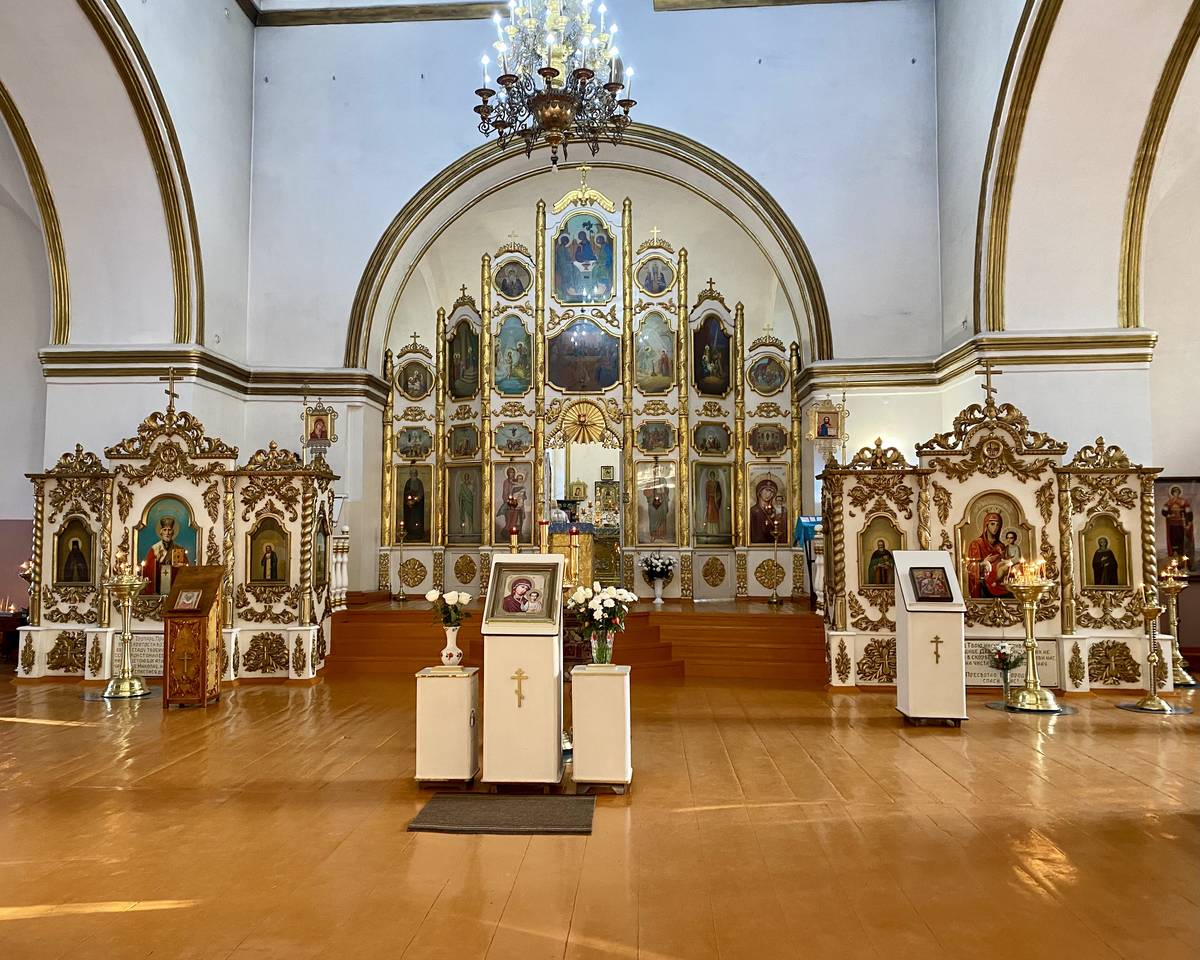 интерьер и убранство. Церковь Казанской иконы Божией Матери, Бийск (Бийский район и г. Бийск, Алтайский край)