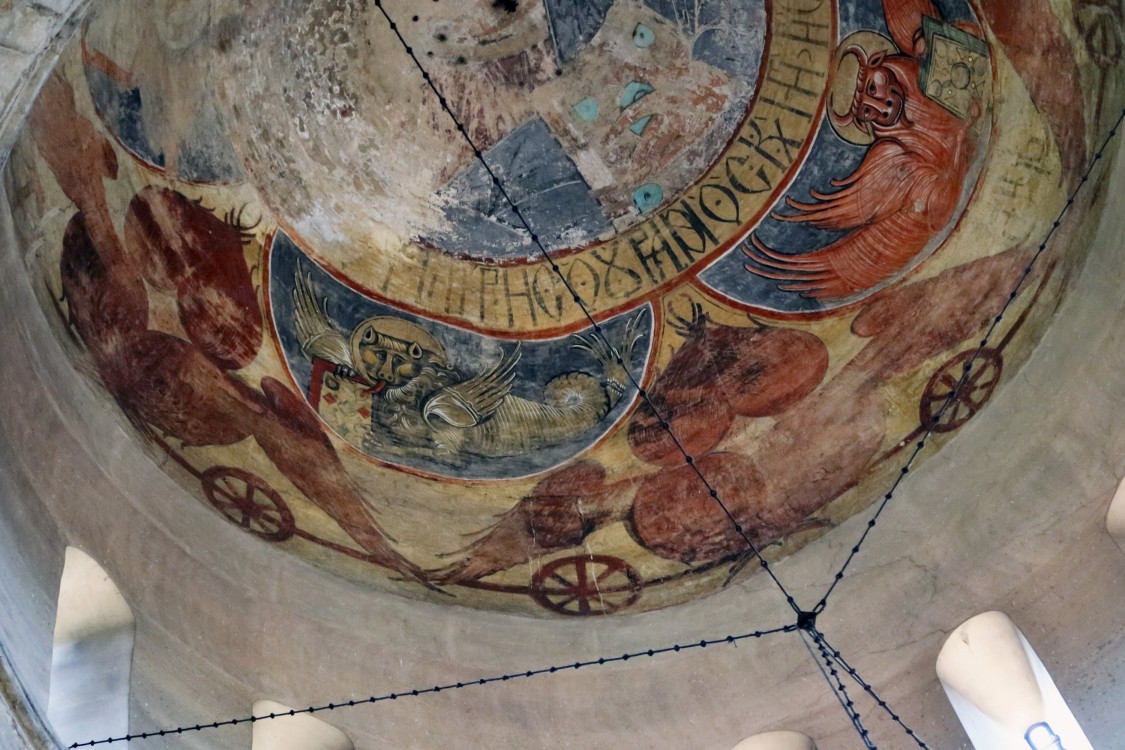 Мцхета. Кафедральный собор Двенадцати апостолов. интерьер и убранство, фреска купола
