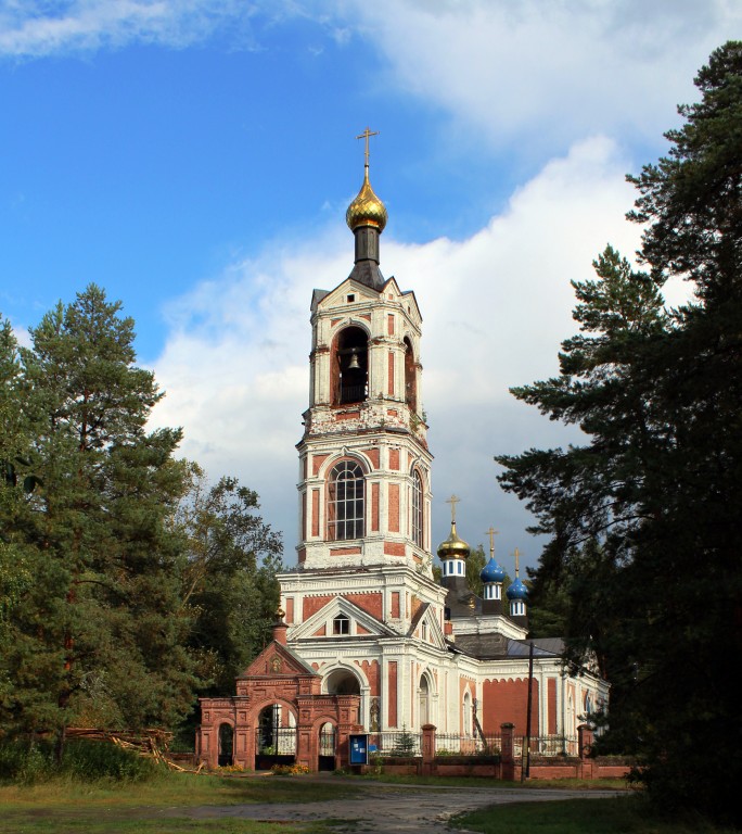 Заречье. Церковь Казанской иконы Божией Матери. фасады