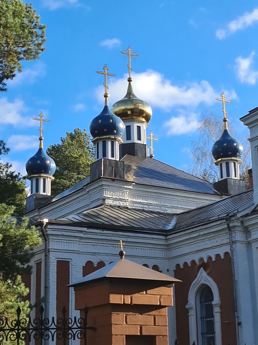 Церковь Казанской иконы Божией Матери, Заречье (Киржачский район, Владимирская область). архитектурные детали, Завершение основного объема, вид с северо-запада