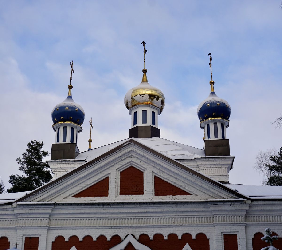 архитектурные детали. Церковь Казанской иконы Божией Матери, Заречье (Киржачский район, Владимирская область)