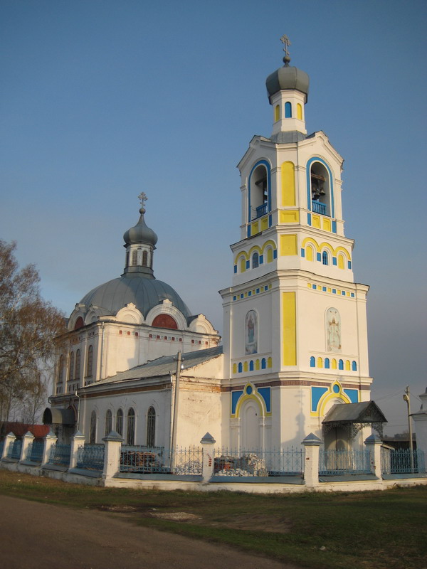 Церковь Троицы Живоначальной, Вторусское (Арзамасский район и г. Арзамас, Нижегородская область). фасады, Вид с северо-запада